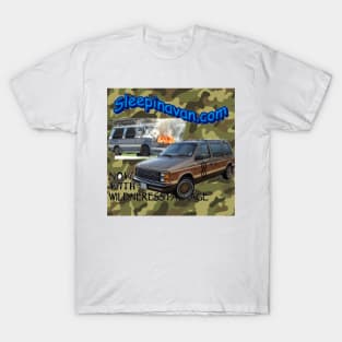 sleepinavan.com camo T-Shirt